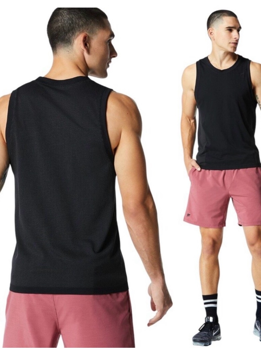 Fabletics Black Men’s Training Day Tank - Picture 6 of 6